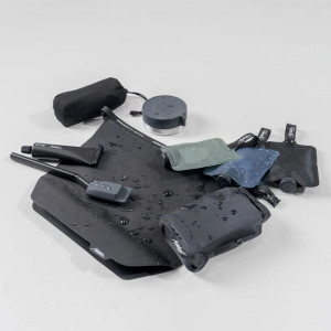 Trousse de toilette ultralégère et imperméable Matador FlatPak Waterproof Toiletry Case - Trousse de toilette ultralégère et étanche Matador Flatpak Waterproof Toiletry Case - Charbon/Charcoal