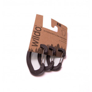 Wildo Accessory Carabiner 3 Set dark grey