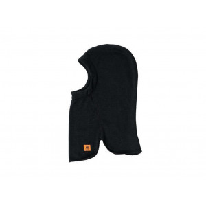 Cagoule chaude en laine mérinos Aclima WoolTerry Balaclava-Noir