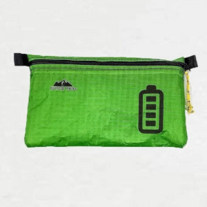 Hilltop Packs Zipper Pouches Classic Printed - Green Battery
