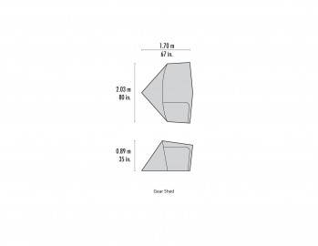 Dimensions Msr Gear Shed