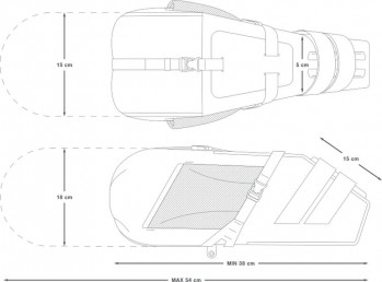 Dimensions Apidura Expedition Saddle Pack - 16 Litres