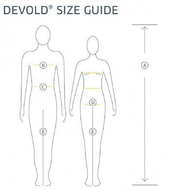 Dimensions Devold