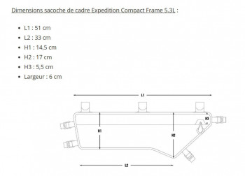 Dimensions Apidura 5,3 L