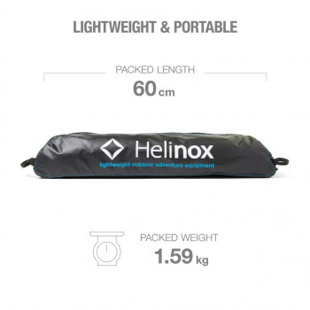Dimensions Helinox Table One Hard Top L