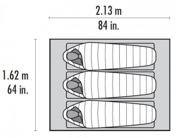 Dimensions Msr Thru-Hiker Mesh House 3