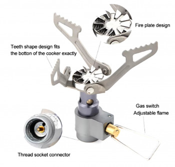 dimensions Réchaud à Gaz BRS 3000T