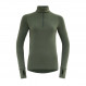 Devold Expedition Merino 235 Z.Neck Woman -  Forêt