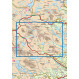 Carte de Norvège : Hemsedal Nord 1:50 000