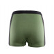 Shorty en laine mérinos Aclima WarmWool Hipster Woman-Vert