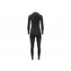 Combinaison avec cagoule 100 % laine mérinos Aclima WarmWool Overall Woman-Noir