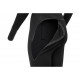 Combinaison avec cagoule 100 % laine mérinos Aclima WarmWool Overall Woman-Noir