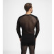 Sous vêtement ultra léger et respirant Aclima WoolNet Light Crew Neck Man-Noir