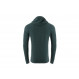 Sweat capuche chaud en laine mérinos Aclima StreamWool Hoodie Man-Vert Pin