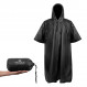 Arcturus Lightweight Waterproof Rain Poncho - noir