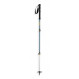 Bâtons Corto Fuji - 3 Parts Powerlock Long Grip - Petrol blue/Gold