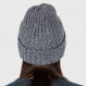 Bonnet à mailles côtelées 100 % laine Fjällräven Byron Hat - Gris Foncé/Graphite