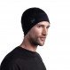Bonnet chaud et léger Buff Merino Lightweight Beanie-Noir
