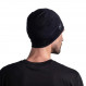 Bonnet chaud et léger Buff Merino Lightweight Beanie-Noir
