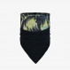 Tour de cou chaud en polaire Buff Mountain Bandana-Jaune/Noir-Redloy/Black