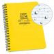 Carnet étanche Rite in the Rain Top Spiral Notebook 12X18cm - Jaune