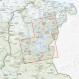 Inarijärvi Vätsäri Tsarmitunturi 1:25 000/1:100 000