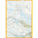 Carte de randonnée Finse, Hallingskarvet & Aurlandsdalen en Norvège  - Echelle 1:50 000