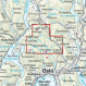 Carte ski de fond Løypekart Nordmarka nord 1:20 000 – Calazo