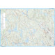 Carte ski de fond Løypekart Nordmarka nord 1:20 000 – Calazo