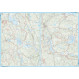 Carte ski de fond Løypekart Nordmarka nord 1:20 000 – Calazo