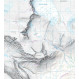 Carte Högalpin karta Kebnekaise 1:15.000