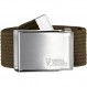 Ceinture avec boucle en métal Fjällräven Canvas Belt - Olive Foncé/Dark/Olive