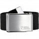 Ceinture avec boucle en métal Fjällräven Canvas Belt - Noir/Black