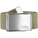Ceinture avec boucle en métal Fjällräven Canvas Belt - Light Kaki