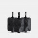 Lot de 3 flasques souples Matador Flatpak Toiletry Bottle 3-Pack-Charbon/vert/Bleu