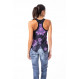 Débardeur en tissu ultraléger et respirant Crazy Top Break Woman - Mandala