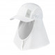 Buff Desert Cap - Solid White