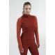 Devold Expedition Merino 235 Z.Neck Woman- Beauty/Coral