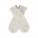 Moufles en pure laine vierge Devold Nansen Wool Mitten-Gris-Grey Melange