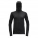 Devold Nibba Merino Jkt Hood Woman - Caviar