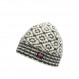 Bonnet en pure laine vierge Devold Svalbard Wool Beanie-Gris-Offwhite/Anthracite