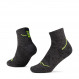 Buff DryFlx Quarter Socks Noir / Black
