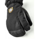 Gants 3 doigts chauds et imperméables Hestra CZone Mountain 3-Fingers-Noir