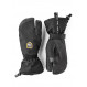 Gants 3 doigts chauds et imperméables Hestra CZone Mountain 3-Fingers-Noir