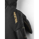 Gants 3 doigts chauds et imperméables en cuir Hestra Army Leather Gore-Tex 3-fingers- Noir