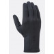 Gants chauds et légers 45 % laine mérinos Rab Forge 160 Gloves-Bleu marine/Ebony