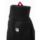 Gants chauds en polaire tactiles Hestra Windshield Liner Gloves-Noir