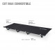 Lit pliant Helinox Cot Max Convertible - Black
