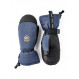 Moufles en cuir chaudes et imperméables Hestra CZone Mountain Mitt-Bleu Marine/Navy