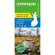 Lemmenjoki 1:100 000/1:50 000, Waterproof Outdoor Map